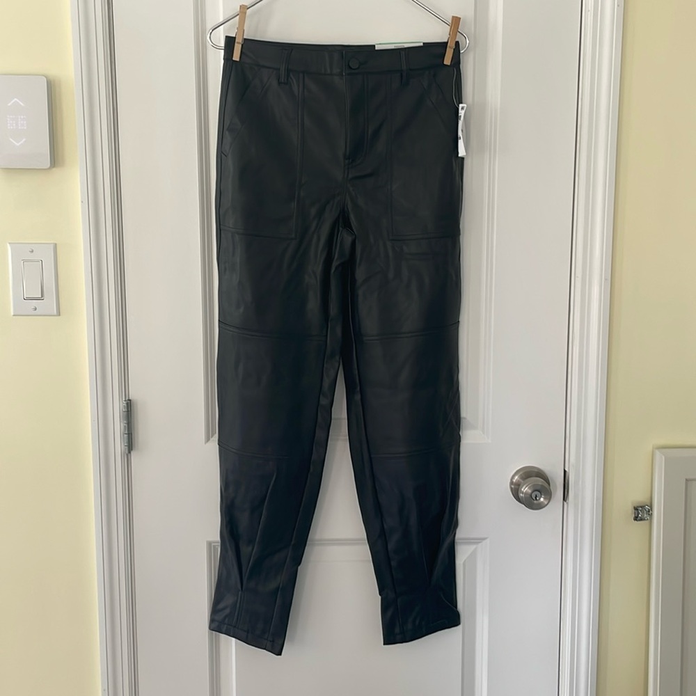 Brand new with tags And Now This black pleather pants